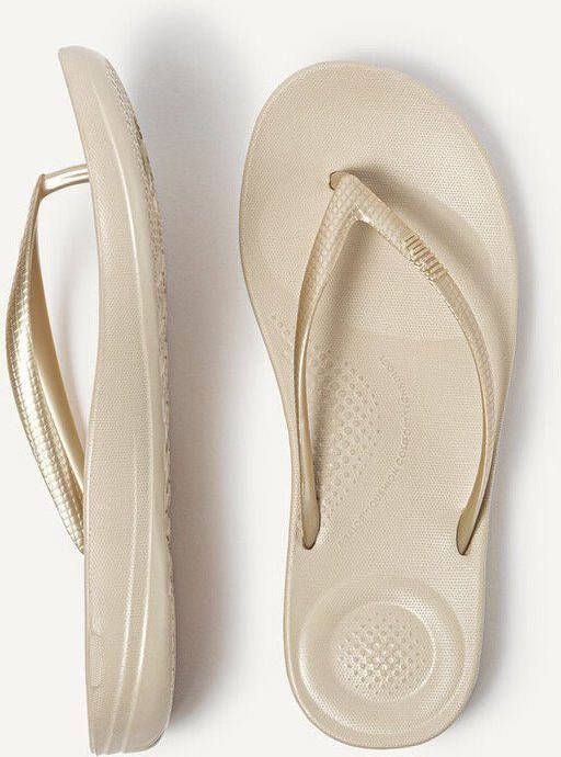 Fitflop Teenslippers IQushion sleehak zomerschoen slipper in smalle vorm