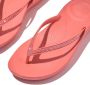 FitFlop Slipper Iqushion Sparkle Rosy Coral Roze - Thumbnail 11