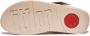 FitFlop Lulu Covered-Buckle Raw-Edge Leather Toe-Thongs BEIGE - Thumbnail 4