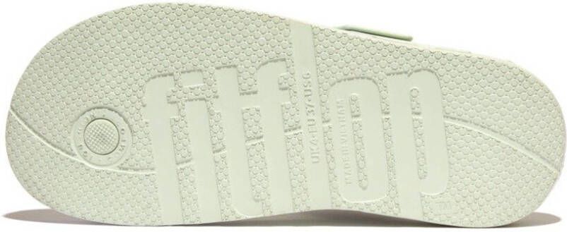 Fitflop Teenslippers IQUSHION IRIDESCENT ADJUSTABLE BUCKLE sleehak zomerschoen slippers met verstelbare gesp