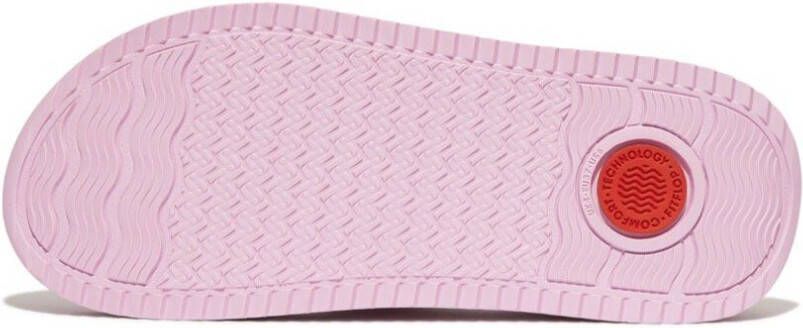 Fitflop Teenslippers SURFF WEBBING TOE sleehak zomerschoen slippers met microwobbleboard