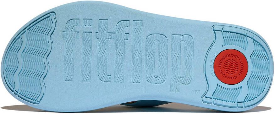 Fitflop Teenslippers F-MODE GO sandaal met dempende microwobbleboard-technologie