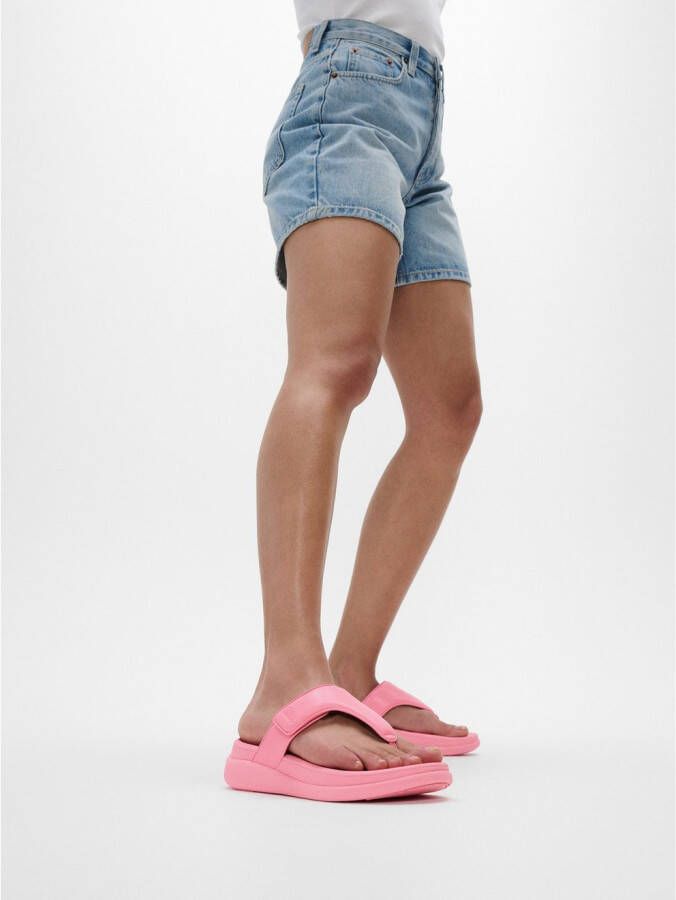 Fitflop Teenslippers F-MODE GO sandaal met dempende microwobbleboard-technologie
