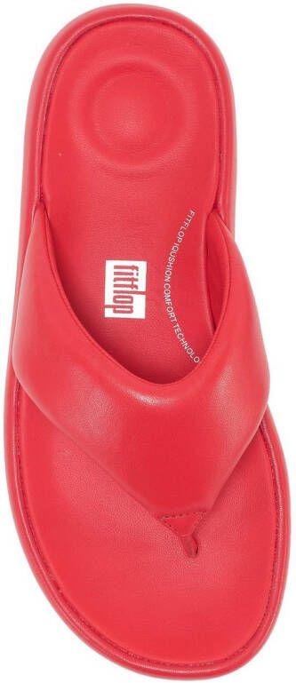 Fitflop Teenslippers IQUSHION D-LUXE flats slides sandaal met zachte teenband