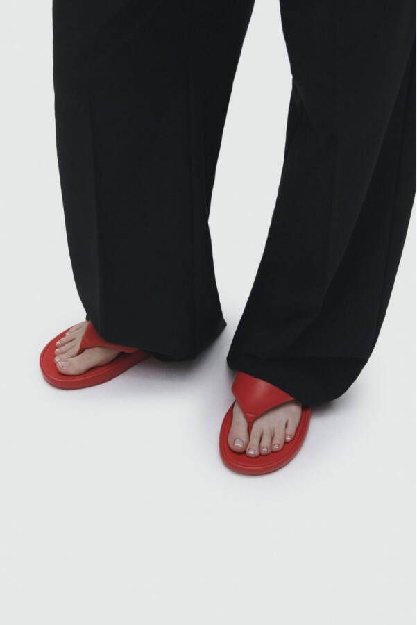 Fitflop Teenslippers IQUSHION D-LUXE flats slides sandaal met zachte teenband