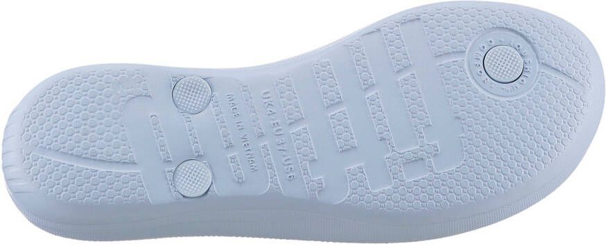 Fitflop Teenslippers IQUSHION OMBRE SPARKLE zomerschoen slippers poolslides met zachte tussenstuk voor de tenen
