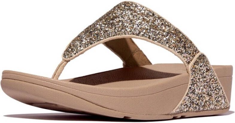 Fitflop Teenslippers LULU Badslipper slides sandaal met glitter