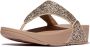 Fitflop Teenslippers LULU Badslipper slides sandaal met glitter - Thumbnail 3
