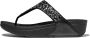 FitFlop Lulu Crystal Mix dames slipper Zwart - Thumbnail 18