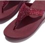 FitFlop Lulu Crystal-Mix Toe-Post Sandals PAARS - Thumbnail 4