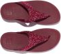 FitFlop Lulu Crystal-Mix Toe-Post Sandals PAARS - Thumbnail 7