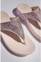 Fitflop Teenslippers LULU dianette pantoffel slides met kleurrijke glitter - Thumbnail 10
