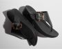 Fitflop Teenslippers LULU RESIN-BUCKLE LEATHER TOE-POST SANDALS - Thumbnail 9