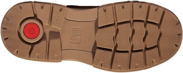 Fitflop Veterschoenen WYLDER SUEDE HIKER-LACE BOOTS Trekking boots veterschoenen met robuuste plateauzool