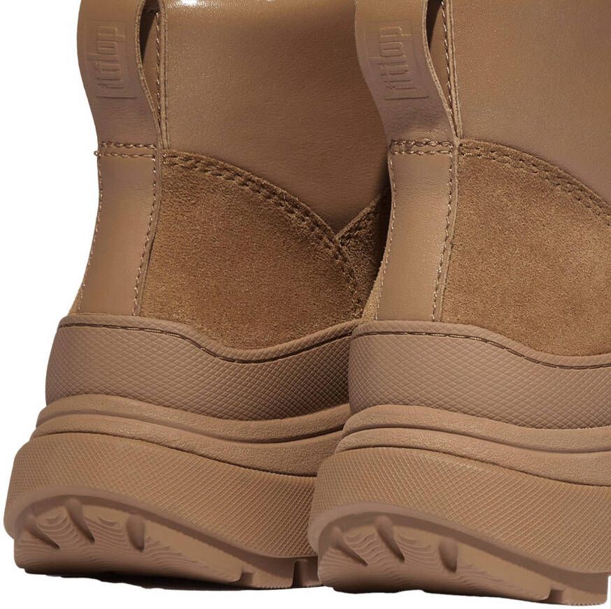 Fitflop Veterschoenen WYLDER SUEDE HIKER-LACE BOOTS Trekking boots veterschoenen met robuuste plateauzool