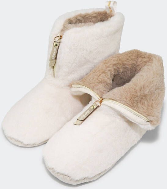 Flip Flop Pantoffels Yeti met ritssluiting voor