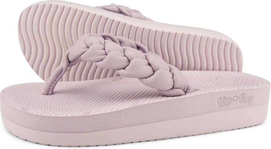 Flip Flop Teenslippers Comfy*weave zomerschoen slippers met mooie vlecht