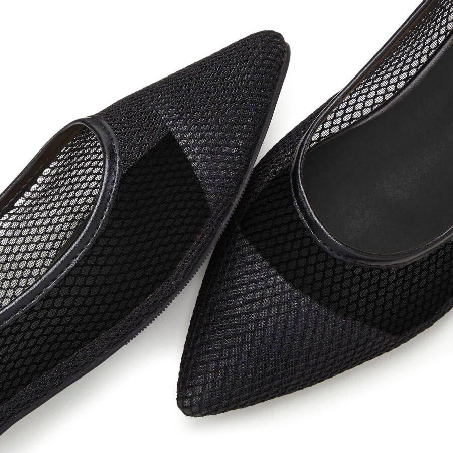 French Connection Ballerina's Slingballerina riemballerina lage schoen instapper sandaal VEGAN