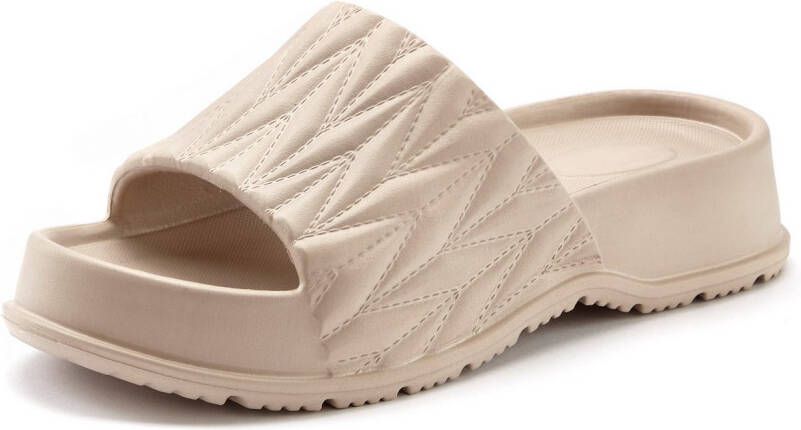 French Connection Slippers Badepantoffel mule sandaal open schoen badeschoen