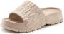 French Connection Slippers Badepantoffel mule sandaal open schoen badeschoen - Thumbnail 2