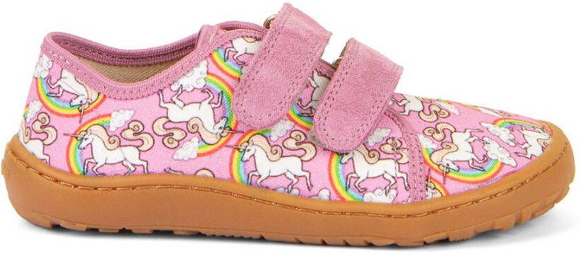 froddo Barefootschoenen BAREFOOT CANVAS Sneaker klittenbandschoen met katoenvoering