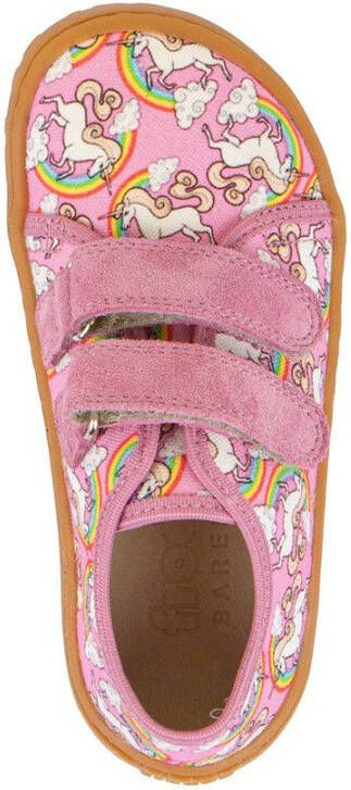 froddo Barefootschoenen BAREFOOT CANVAS Sneaker klittenbandschoen met katoenvoering