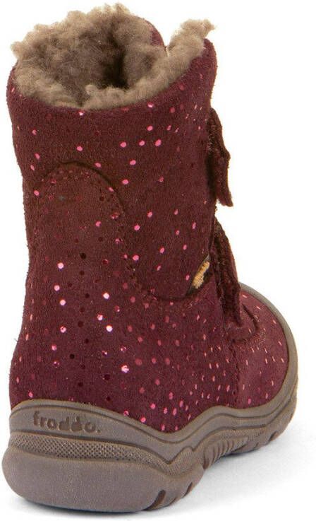 froddo Winterlaarzen LINZ WOOL TEX HIGH Klittenbandlaars snowboots met wollen voering