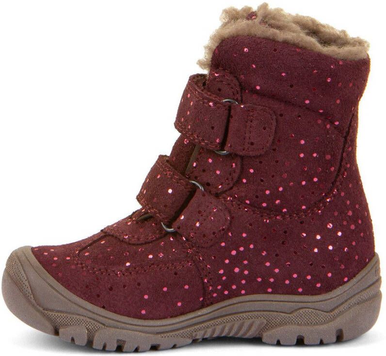 froddo Winterlaarzen LINZ WOOL TEX HIGH Klittenbandlaars snowboots met wollen voering