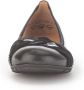 Gabor Moderne Zwarte Leren Ballerina Schoenen Black Dames - Thumbnail 5