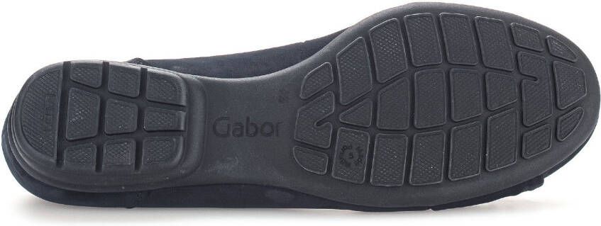 Gabor Ballerina's Florence Business schoenen slippers met modieuze knoop breedte G