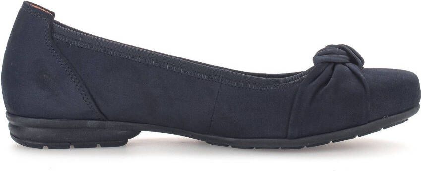 Gabor Ballerina's Florence Business schoenen slippers met modieuze knoop breedte G