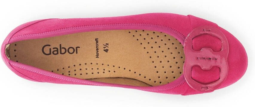 Gabor Ballerina's platte schoenen instappers met hovercraft luchtkamer-zool