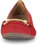 Gabor Instappers rood Suede Dames - Thumbnail 5