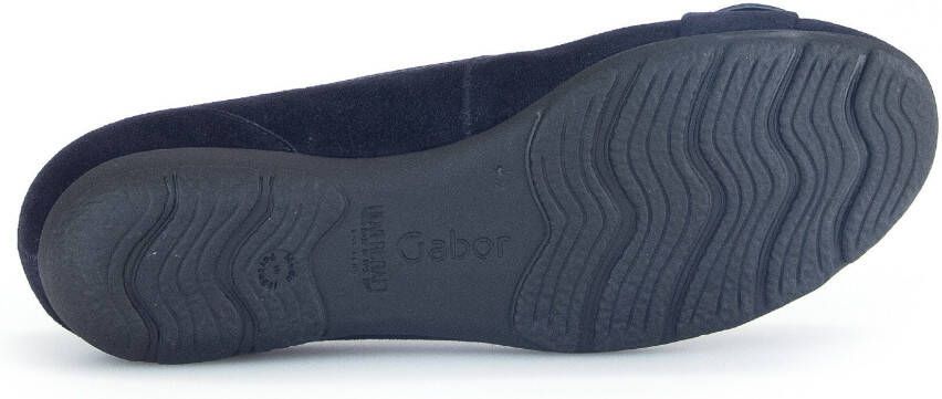 Gabor Ballerina's platte schoenen instappers met hovercraft luchtkamer-zool
