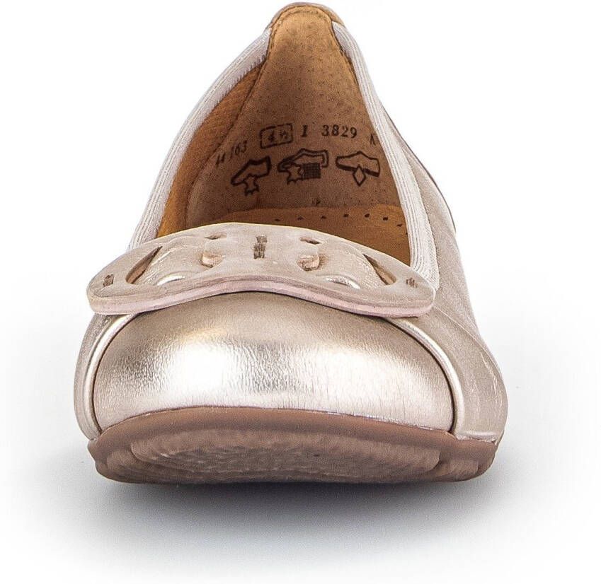 Gabor Ballerina's platte schoenen instappers met hovercraft luchtkamer-zool