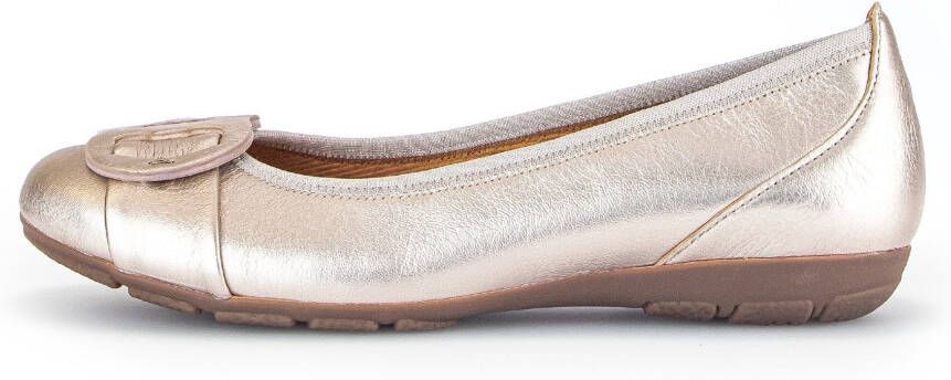 Gabor Ballerina's platte schoenen instappers met hovercraft luchtkamer-zool