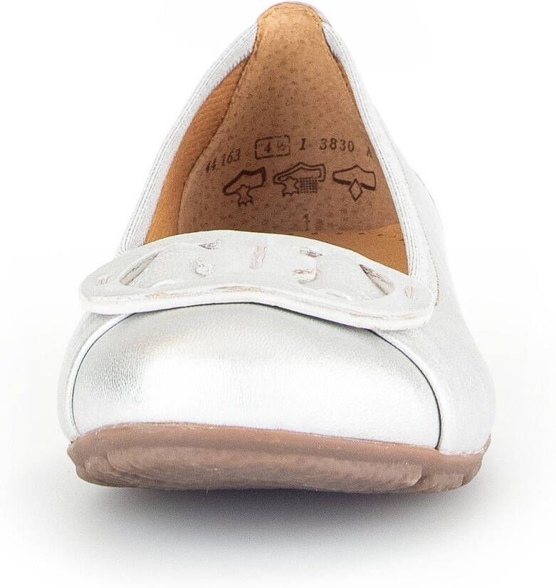 Gabor Ballerina's platte schoenen instappers met hovercraft luchtkamer-zool