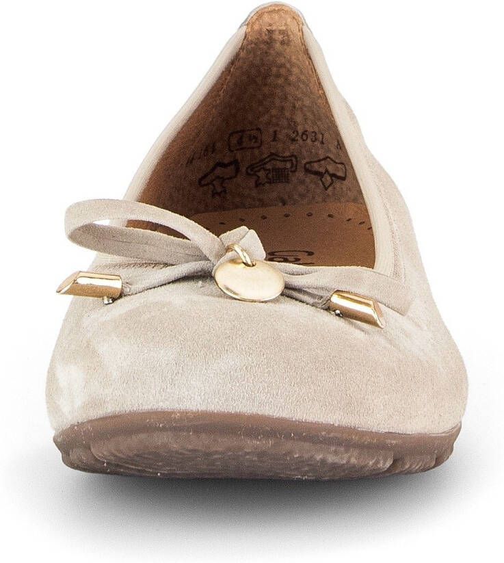 Gabor Ballerina's Vlakke schoenen zakelijke schoenen met hovercraft luchtkamer-loopzool
