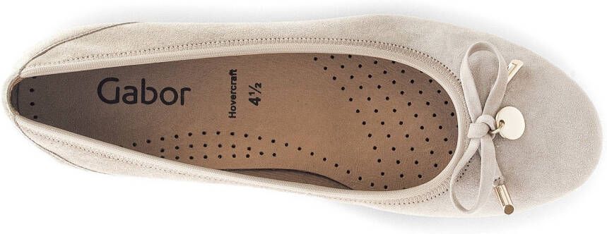 Gabor Ballerina's Vlakke schoenen zakelijke schoenen met hovercraft luchtkamer-loopzool