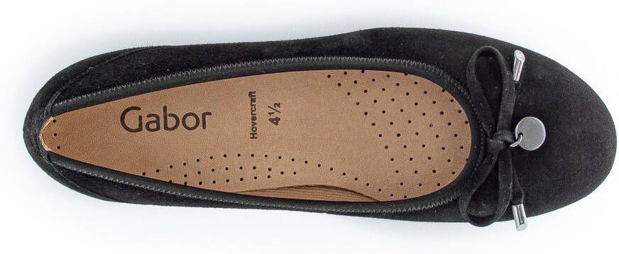 Gabor Ballerina's Vlakke schoenen zakelijke schoenen met hovercraft luchtkamer-loopzool