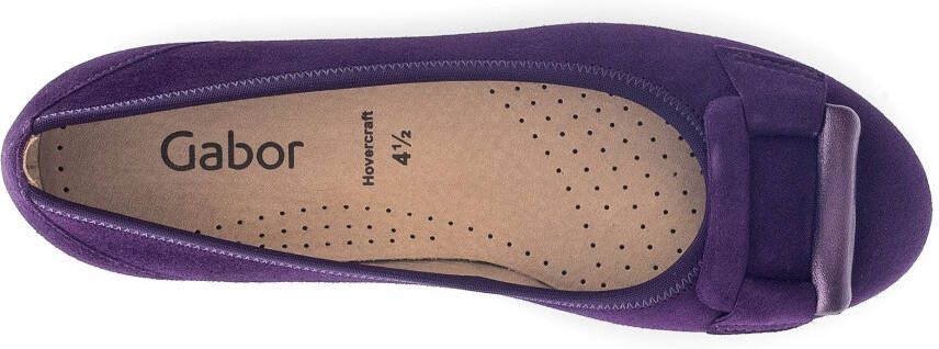 Gabor Ballerina's businessschoen lage schoen instapschoen comfortabele elastische afwerking