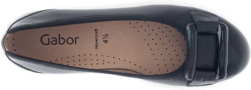 Gabor Ballerina's businessschoen lage schoen instapschoen comfortabele elastische afwerking