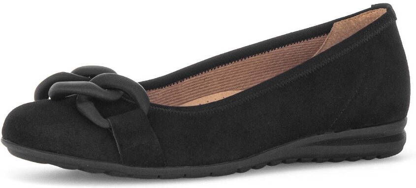 Gabor Ballerina's Florence sleehak comfortabele schoen slipper zakelijke schoen in breedte g (=wijd)