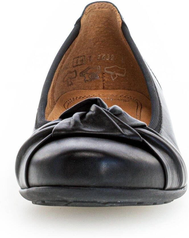 Gabor Ballerina's Florence businessschoen slipper lage schoen instapschoen in breedte g = breed