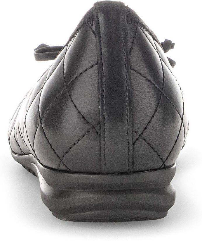 Gabor Ballerina's Florence lage schoen instapschoen businessschoen sierstiksels breedte g