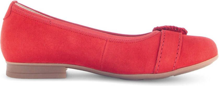 Gabor Ballerina's Florence blokhak business schoen comfort schoen met elastische afwerking breedte g