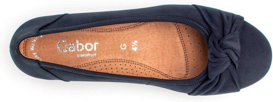 Gabor Ballerina's Florence Business schoenen slippers met modieuze knoop breedte G - Foto 6