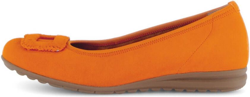 Gabor Ballerina's Florence comfort schoen zakelijke schoen elastische afwerking comfortbreedte g (= breed)
