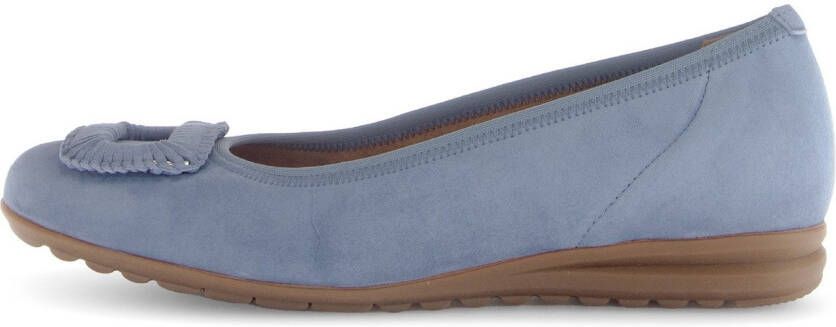 Gabor Ballerina's Florence comfort schoen zakelijke schoen elastische afwerking comfortbreedte g (= breed)