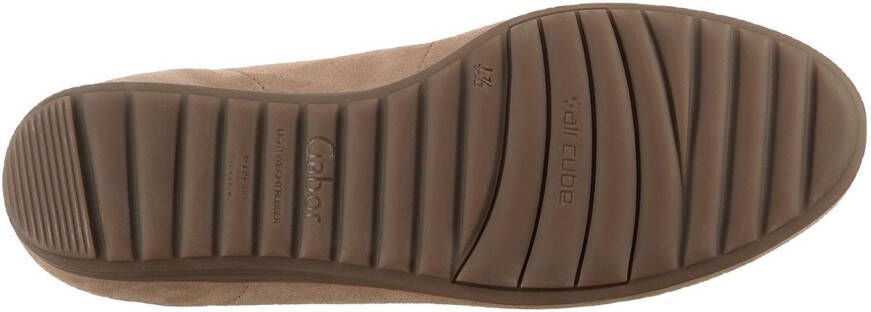 Gabor Ballerina's Florence comfort schoen zakelijke schoen elastische afwerking comfortbreedte g (= breed)